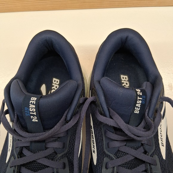 Brooks Beast GTS 24 Men's Running Shoes Sneakers Blue White 9.5 4E Extra Wide - Picture 13 of 15
